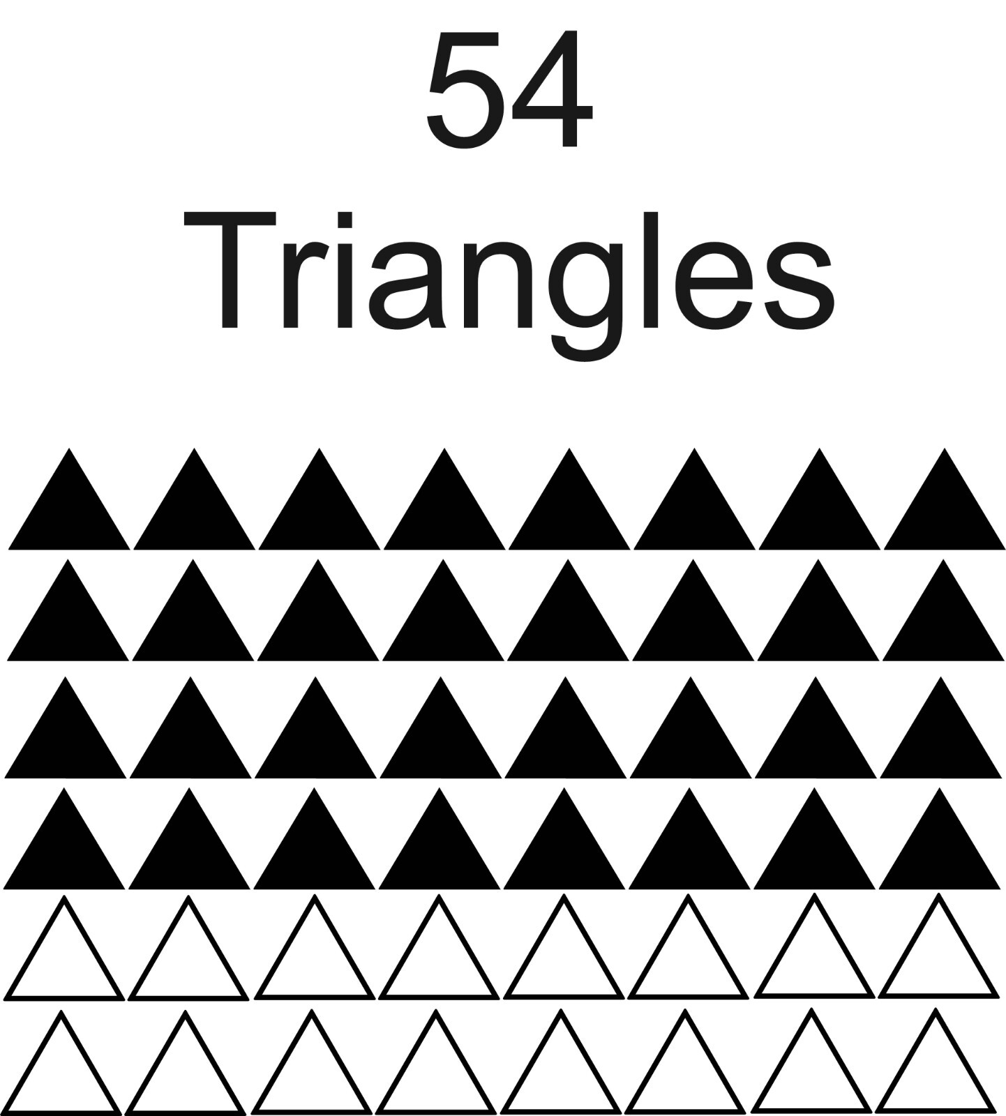 Triangle Vinyl Wall Decals- Tribal- Western- Geometric Shapes- Bedroom-Nursery