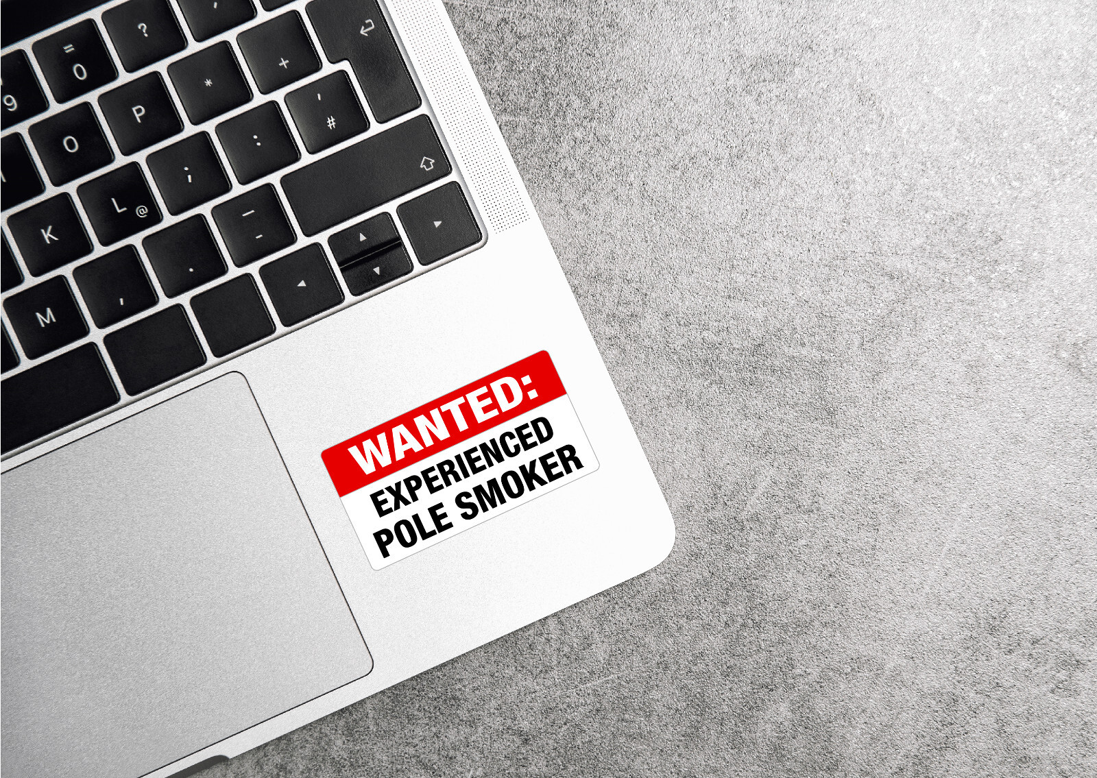 Wanted Pole Smoker Sex Rude Funny Window Sticker Decal Dirty Humor Prank