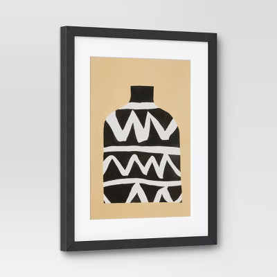 Threshold Poster Modern of 2 16"x20" Set Vase I II Wall Art