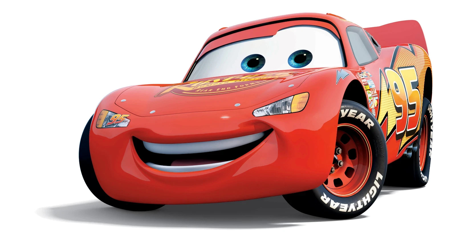 Disney Car Lightning Mcqueen Wall Sticker Removable Children Bedroom Vinyl Art