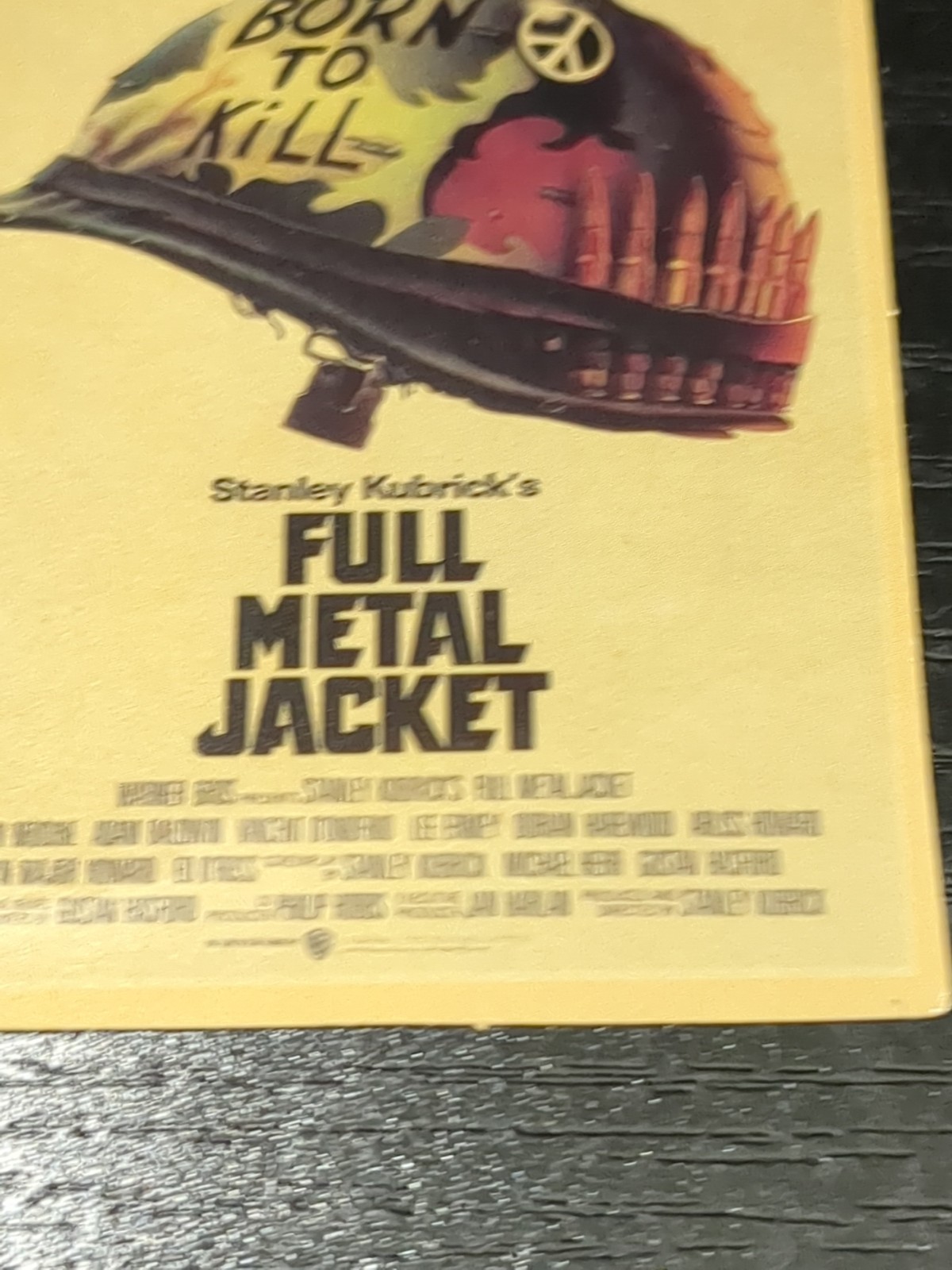Sticker Full Metal Jacket 1987 Stanley Kubrick RARE Poster Artwork Philip Castle
