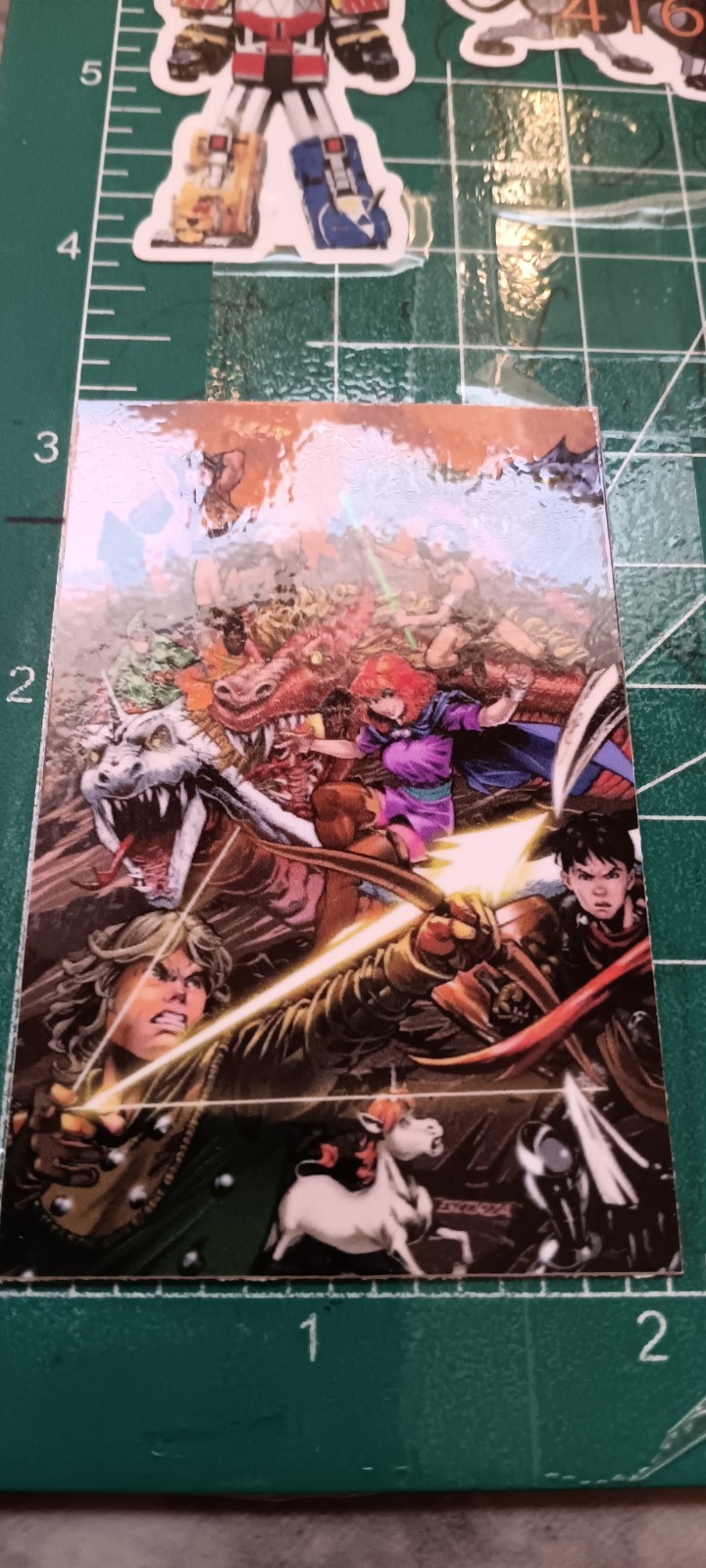 DUNGEONS AND DRAGONS STICKER X VYNIL HIGH-GLOSS STICKER X 3X2 INCHES STICKER X