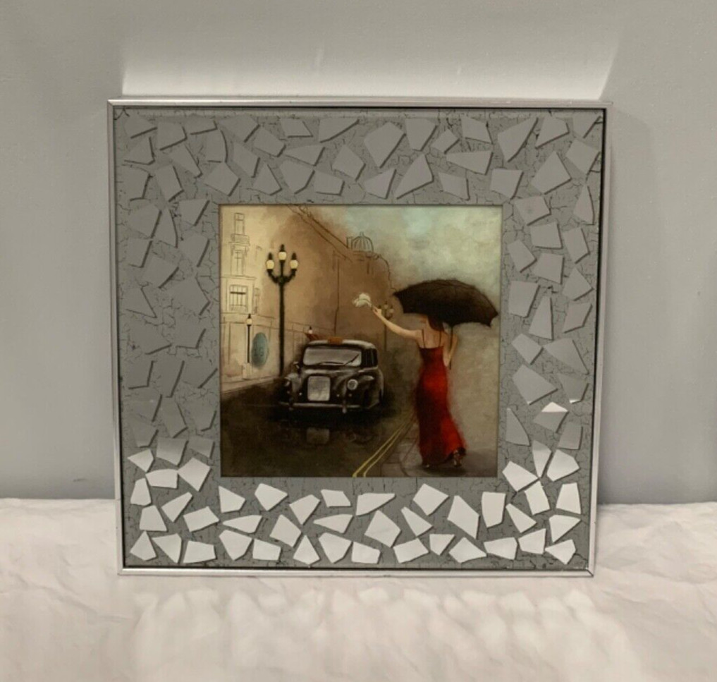 Art Deco 1920s Roaring Twenties Street Scene Wall Art Home Decor