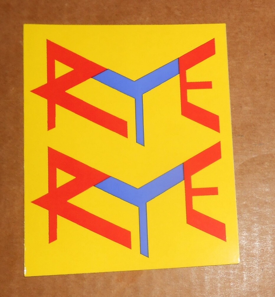 Rye Rye Sticker Promo 5×4 Debut Electronic