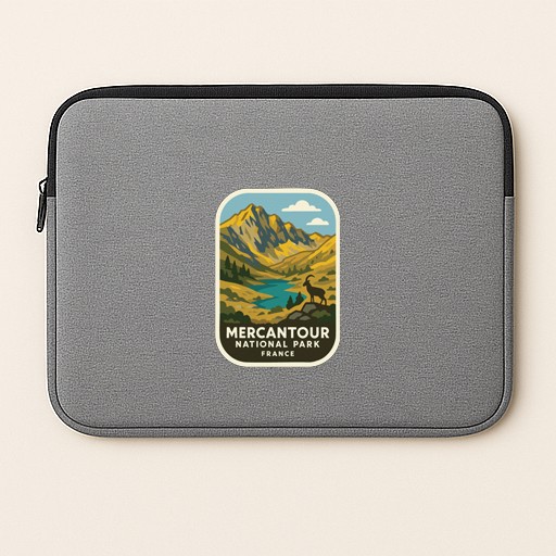 Mercantour France Iron On Heat Transfer Vinyl HTV Die-Cut World National Parks