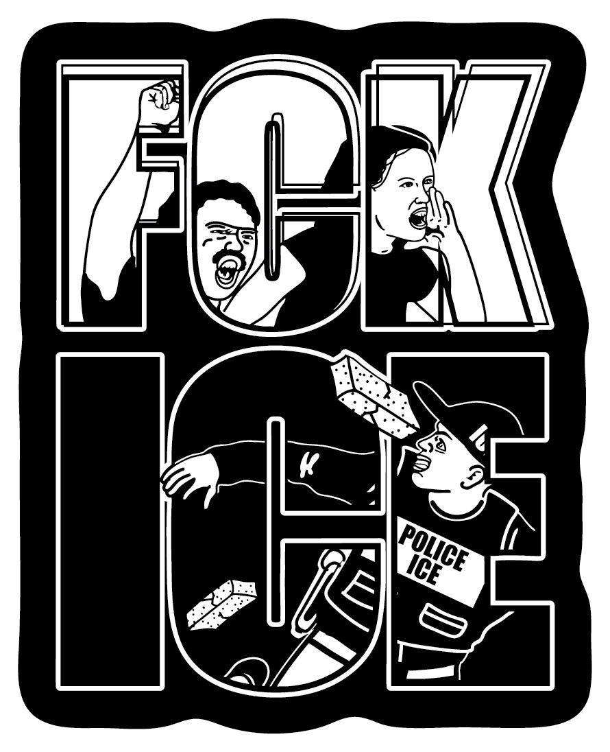 Anti-ICE Sticker Pack (QTY 10) melt stop abolish protest la migra human rights