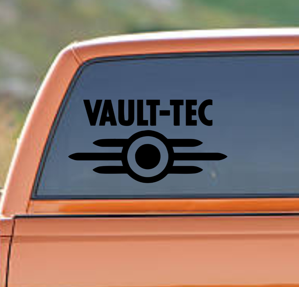 Fallout Vault Tec Sticker Vinyl Decal Pick Size & Color Car Truck Window Bumper