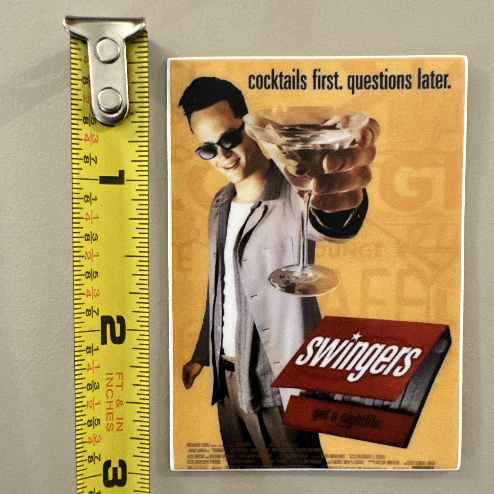 Swingers (This Sticker Is Dishwasher Safe) Movie/Vince Vaughn / Comedy