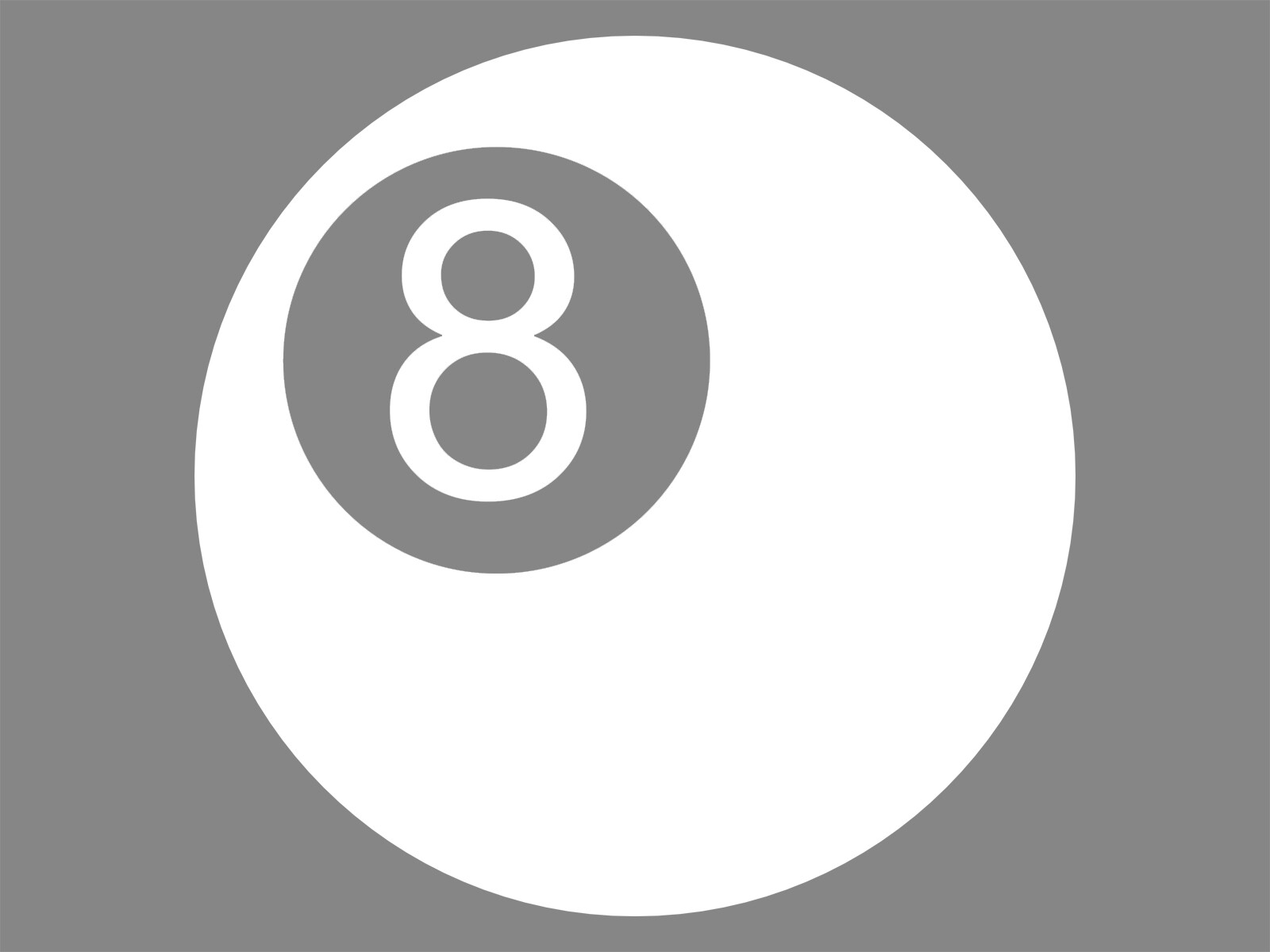 EIGHT 8 BALL Billiards Pool Magic Vinyl Decal Waterproof Outdoor Car Sticker