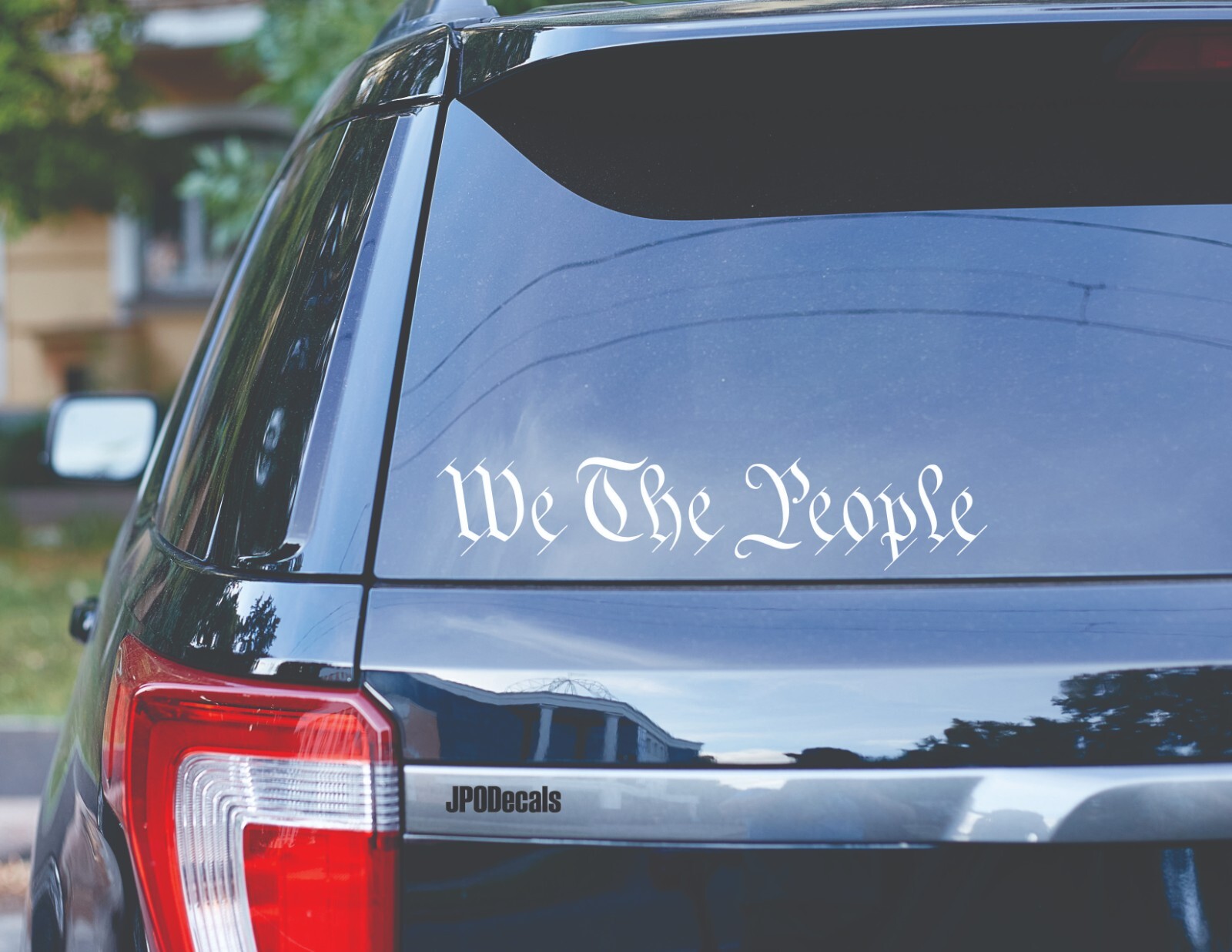 We The People Vinyl Decal Transfer Sticker American Constitution Freedom Sticker