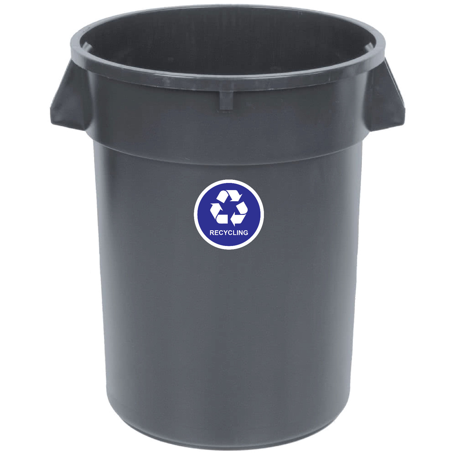 3x Green Blue Black Garbage Recycling Compost Decal Sticker Trash Reuse Renew