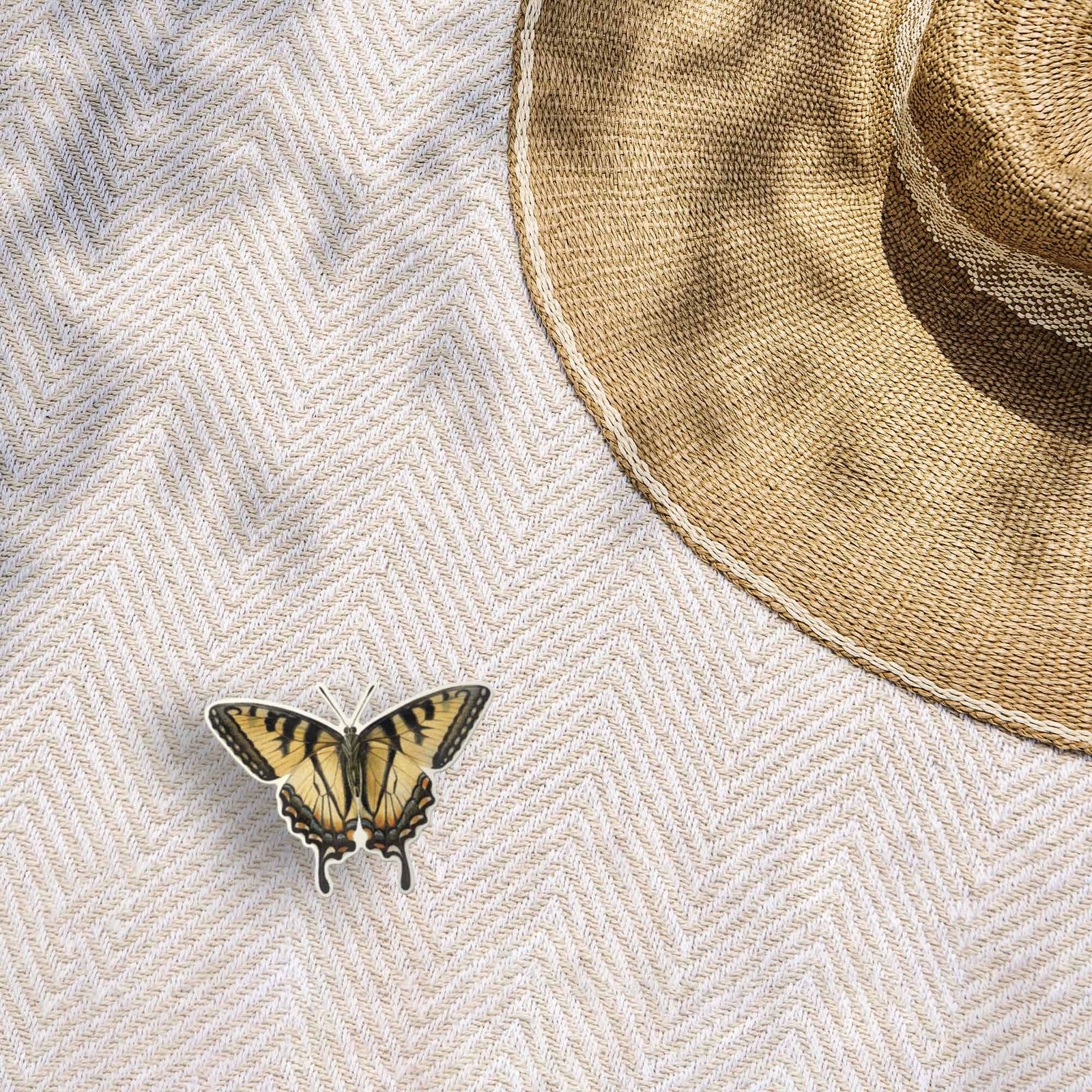 Tiger Swallowtail Butterfly Sticker