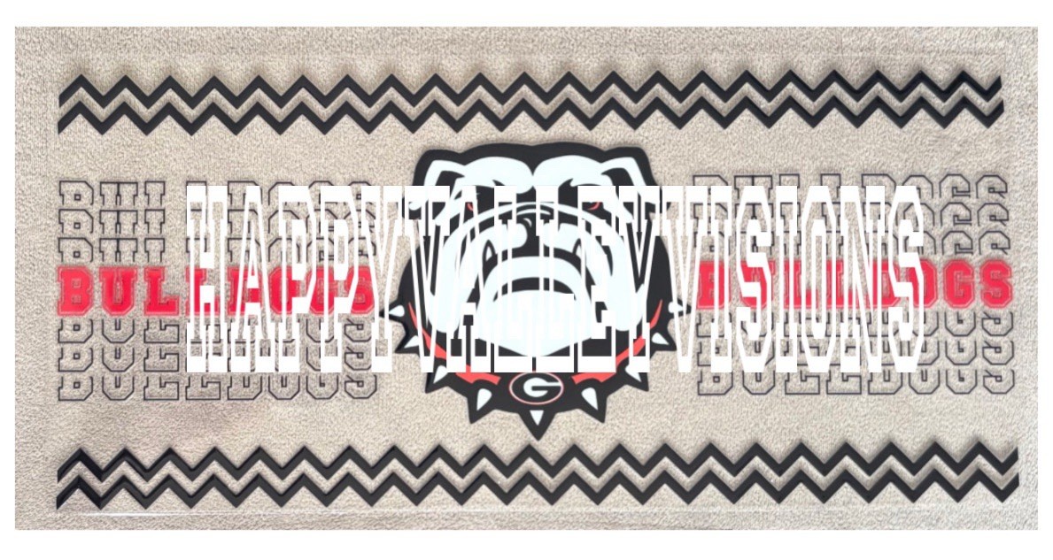 College University GEORGIA UV DTF Transfer Sticker DIY Cup Wrap
