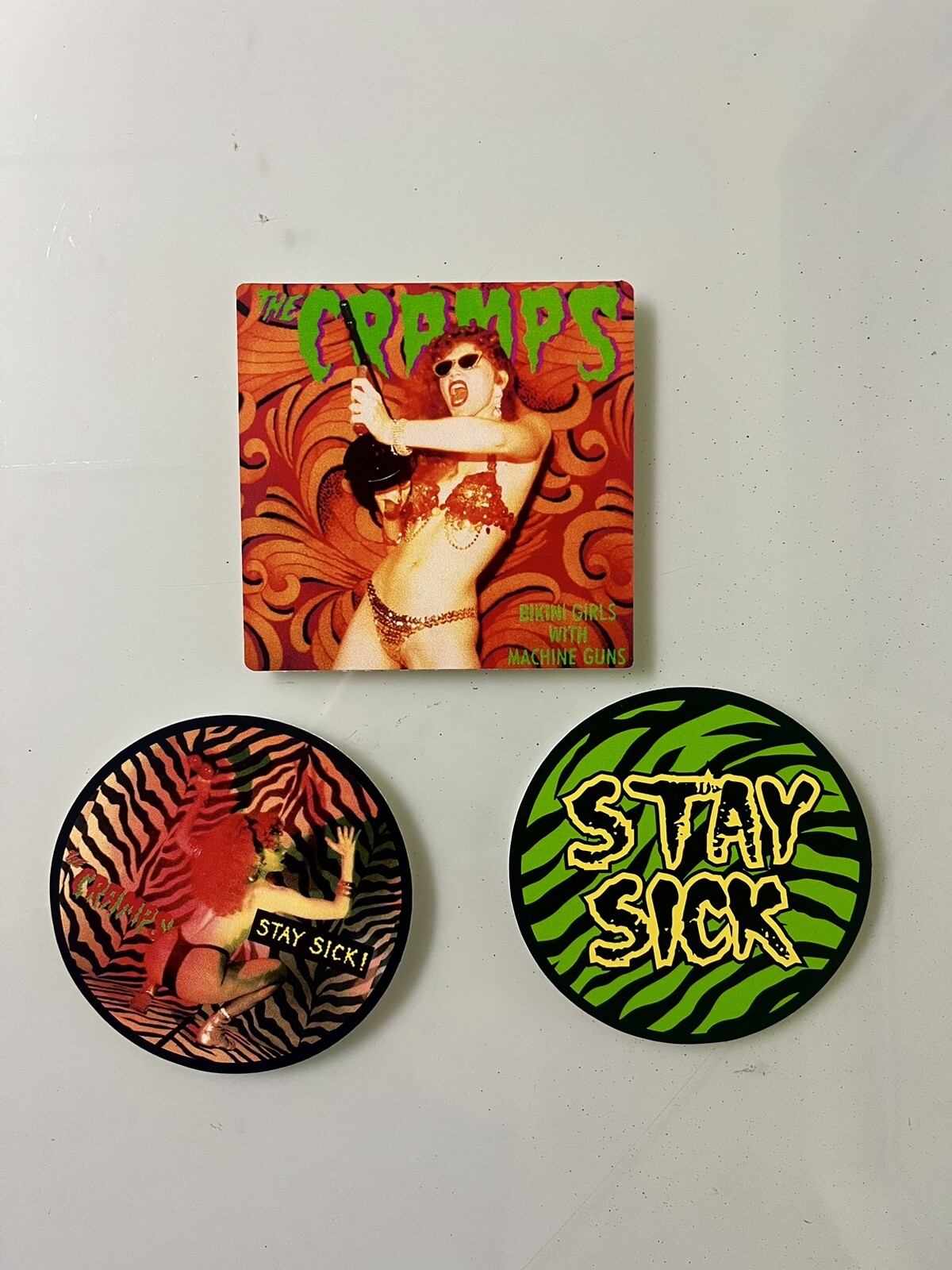 The Cramps Sticker Pack – Punk Rock Stick Pack – Rock N Roll Sticker Pack