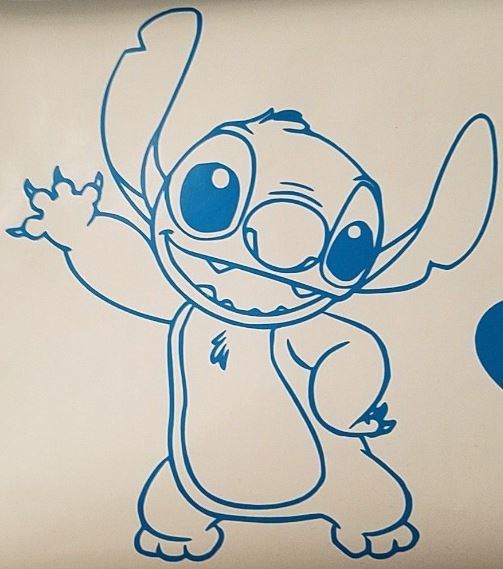 Disney Lilo and Stitch Vinyl Window car Decal/Sticker