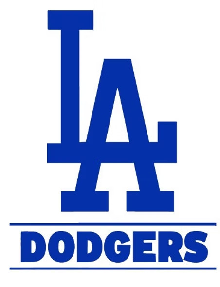 Los Angeles LA Dodgers Vinyl Die Cut Car Decal Sticker – FREE SHIPPING-