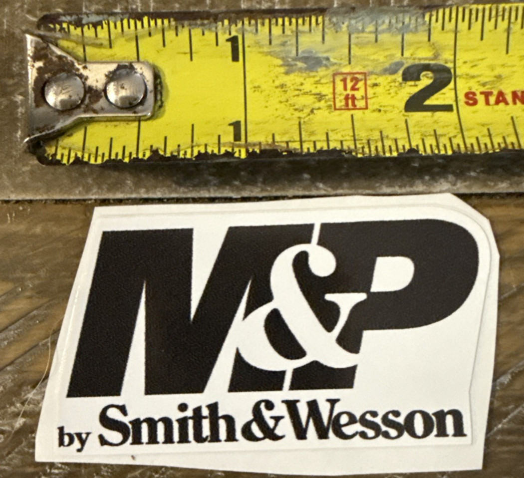 M&P Smith And Wesson Sticker Decal-Brand New-SHIPS N 24 HOURS