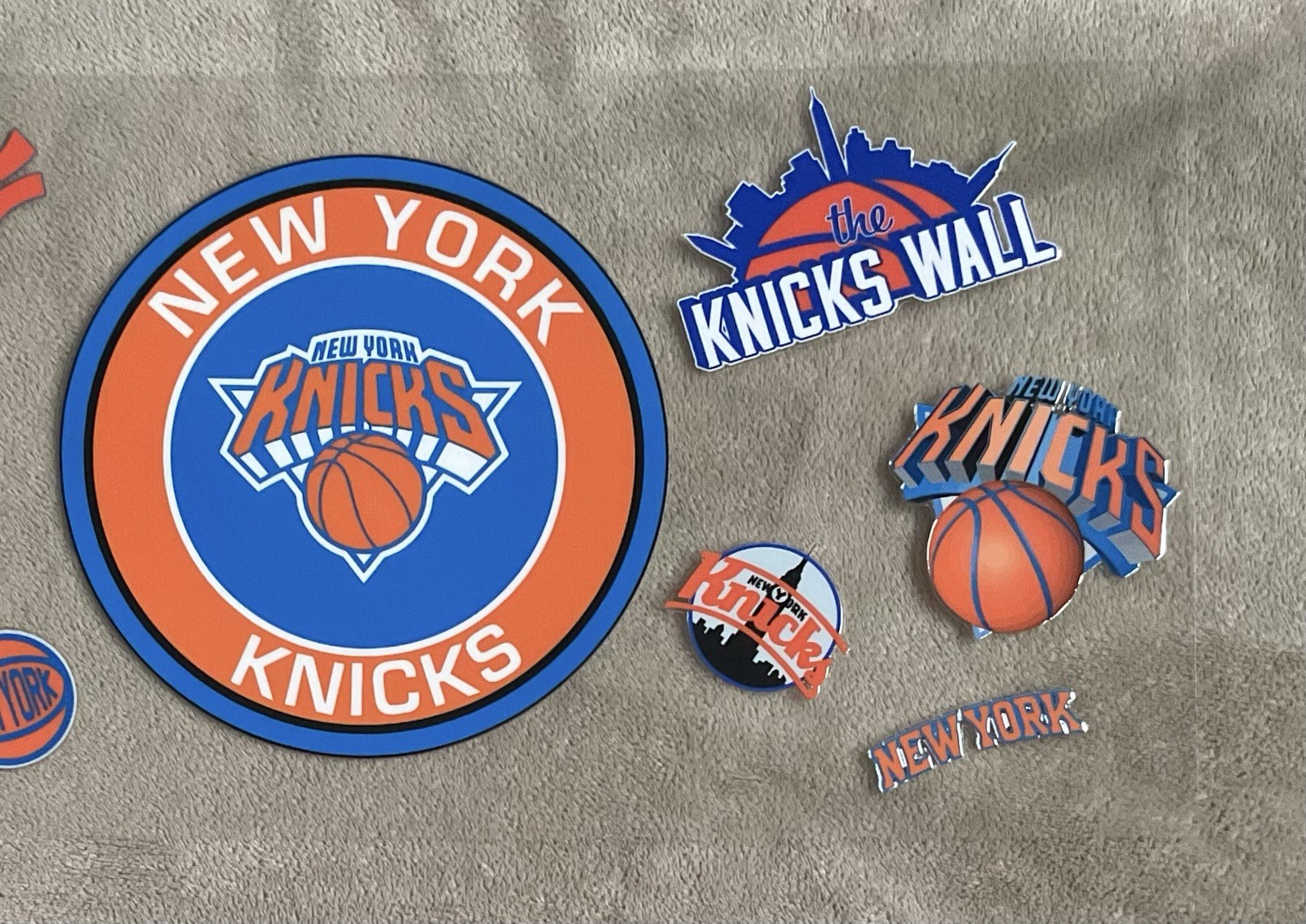 NEW YORK Basketball Team UV DTF Vinyl Transfer Sticker Cup Wrap DIY Glasses