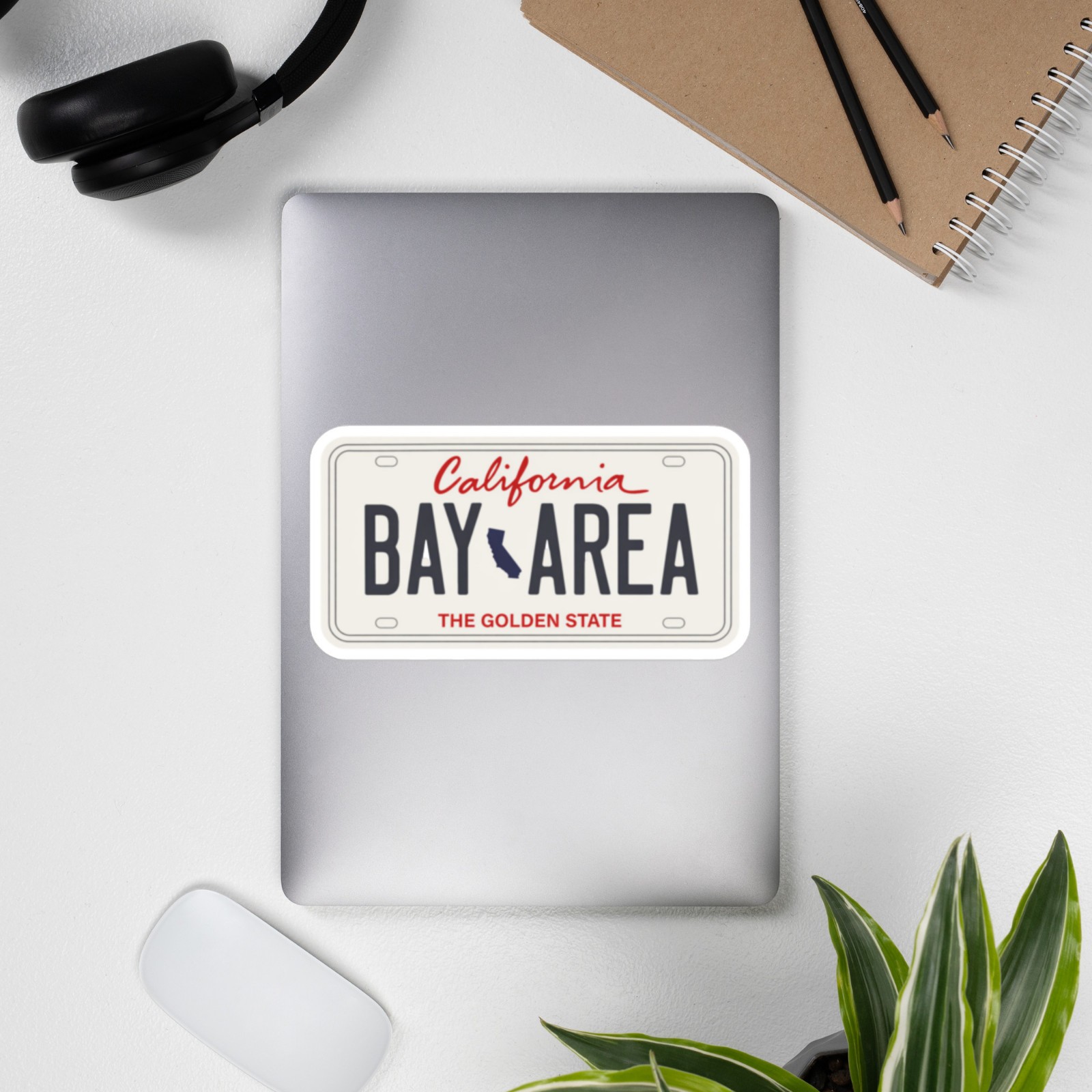 Bay Area Sticker California Sticker California Vanity Plate Sticker
