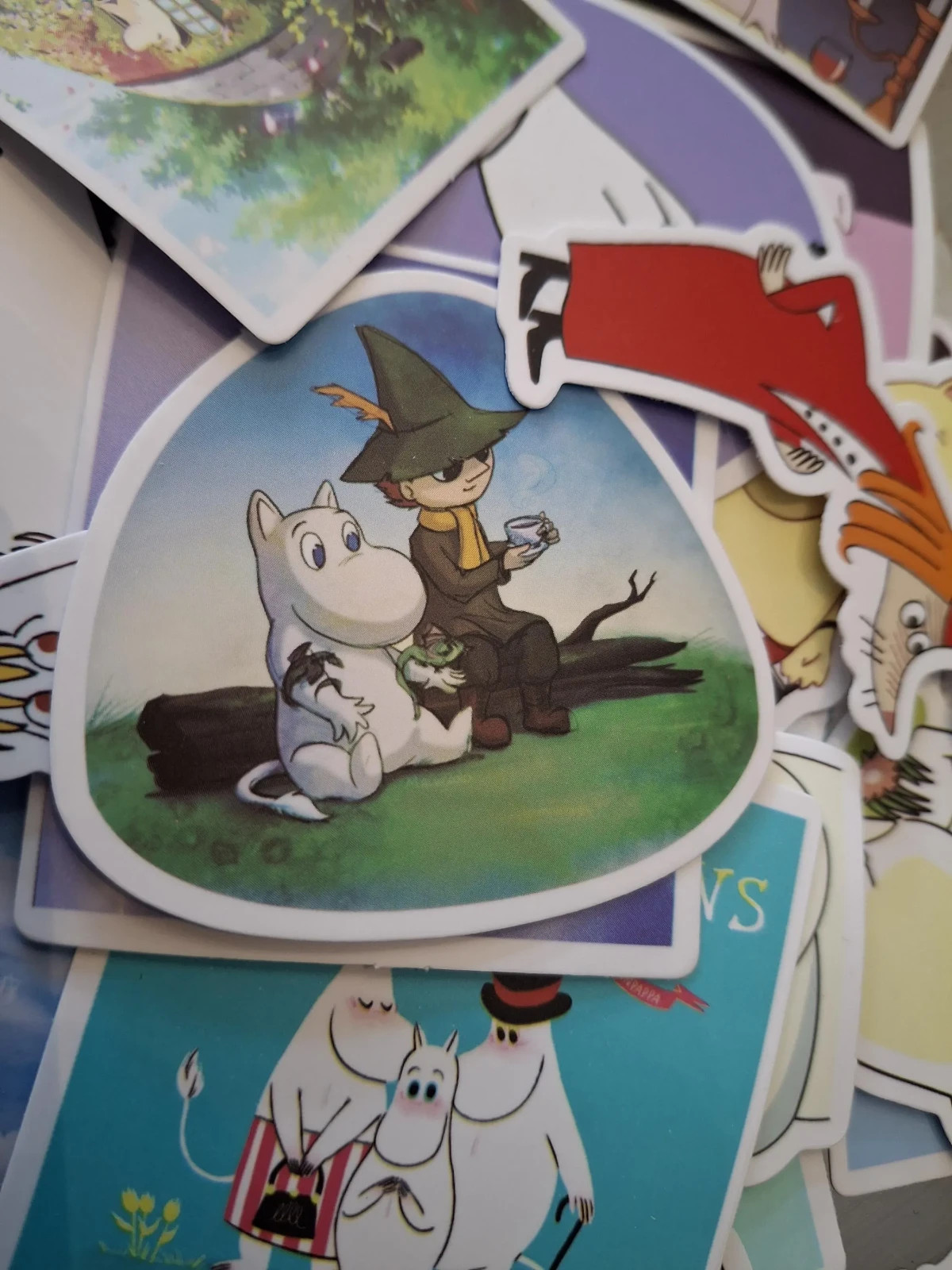 10-40 x Moomin Family Stickers / Decals | Size: 3 cm – 5 cm | Cute | Kawaii |