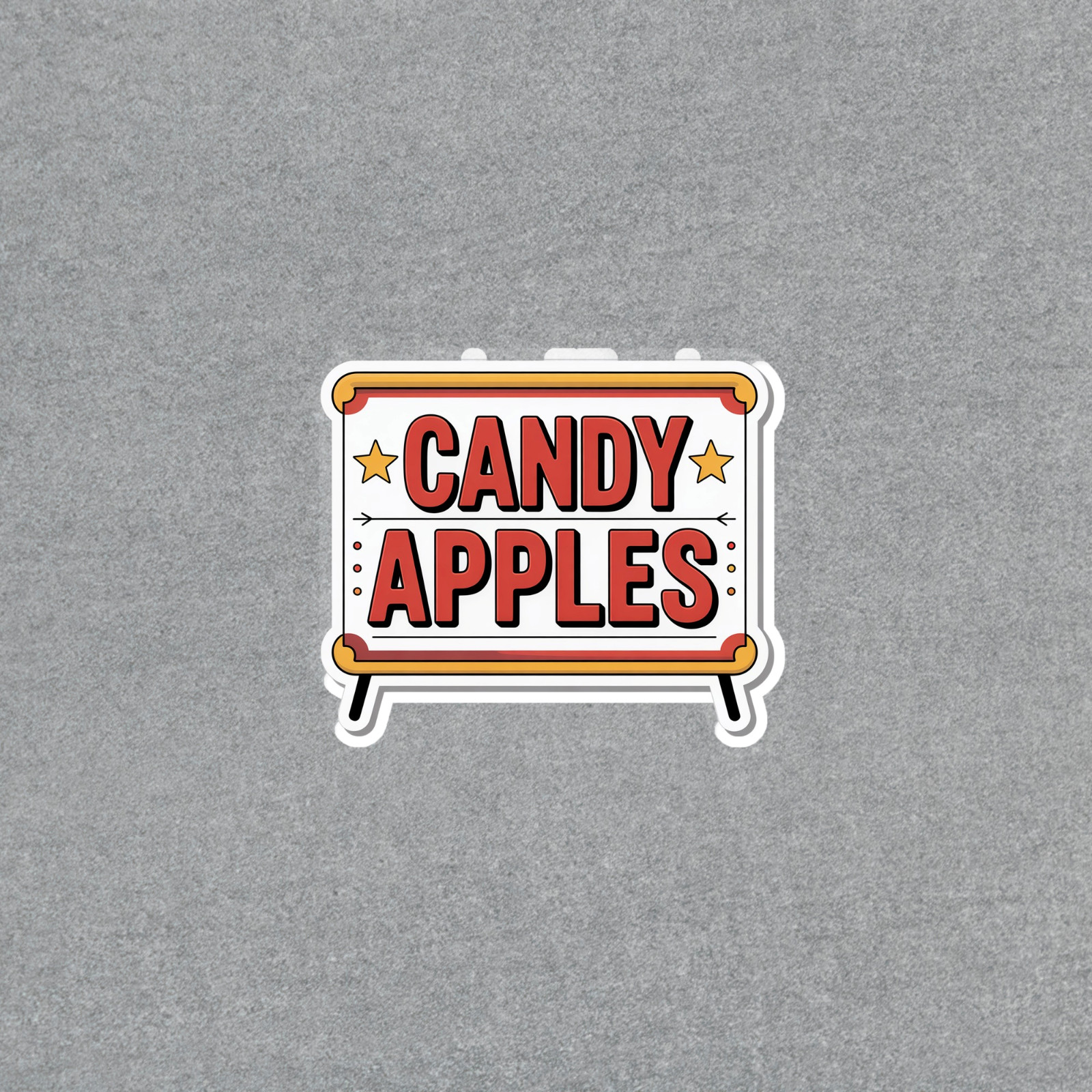 Vintage Candy Apples Sticker Decal for Crafts, Laptops, Journals #7180