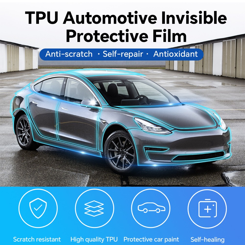 For Tesla Model 3 2017-2023 Paint Protection Film TPU PPF Pre-Cut Kit