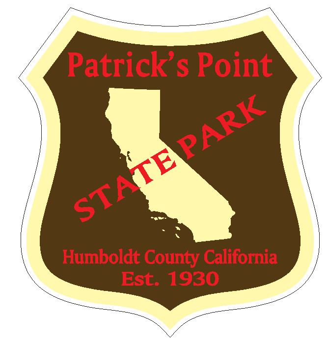 Patrick's Point State Park Sticker R6680 California YOU CHOOSE SIZE
