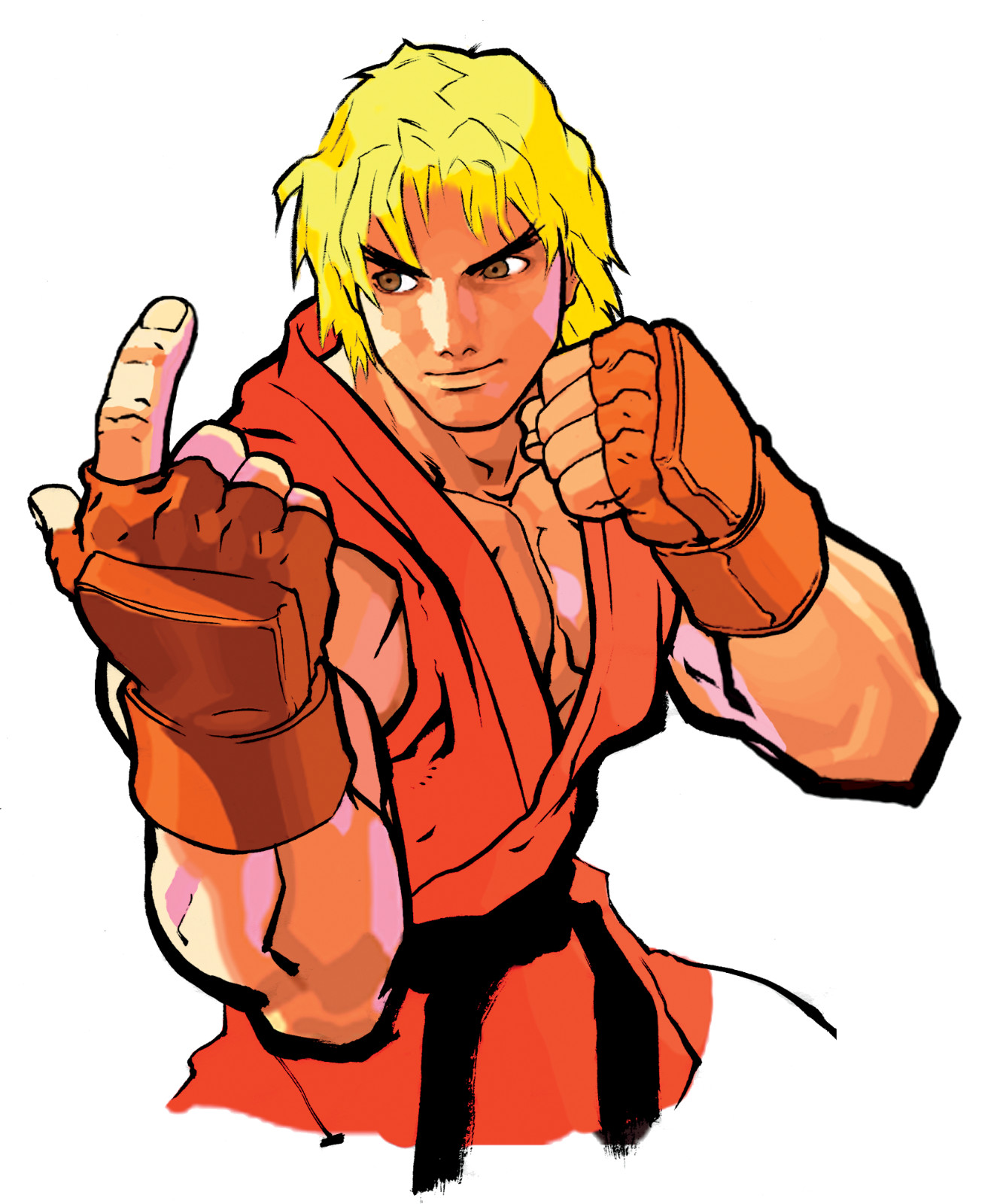 Street fighter sticker ken weatherproof bumper vinyl decal