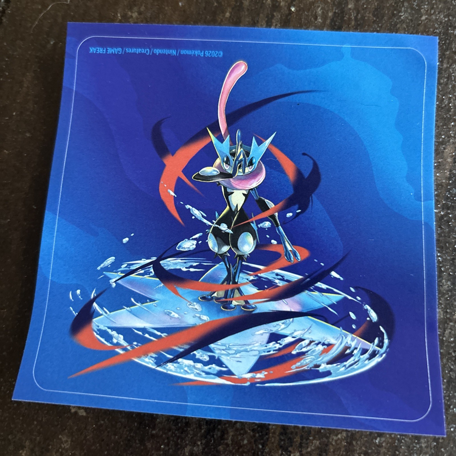 Pokemon TCG Mega Evolutions Mega Reusable Sticker