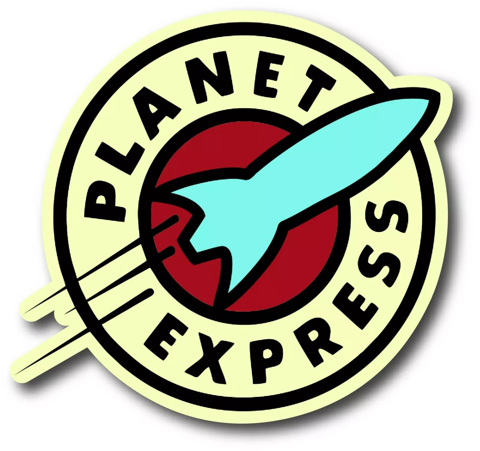 FUTURAMA PLANET EXPRESS LOGO DECAL STICKER 3M USA TRUCK VEHICLE WINDOW WALL CAR