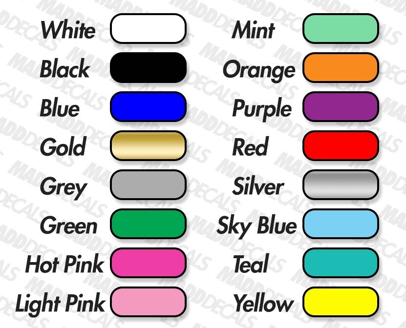 Your Logo Vinyl Decal – Any Single Color Logo Die Cut Custom Decal
