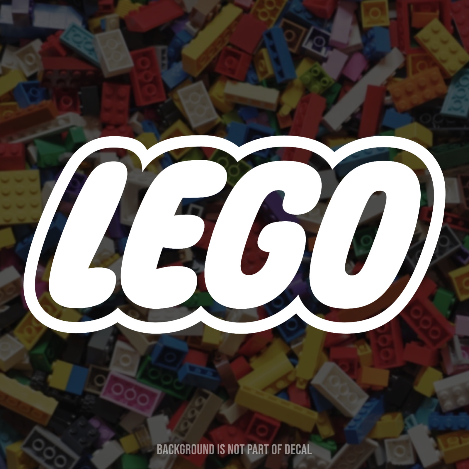 Lego logo Vinyl Decal Sticker