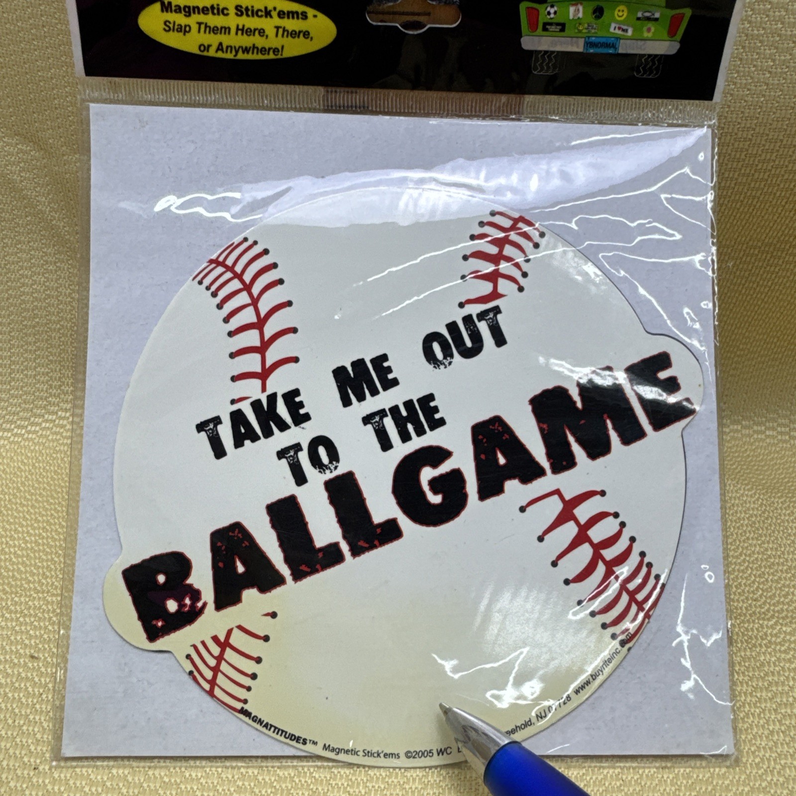 Baseball Slap Them Here, There Or Anywhere Ballgame
