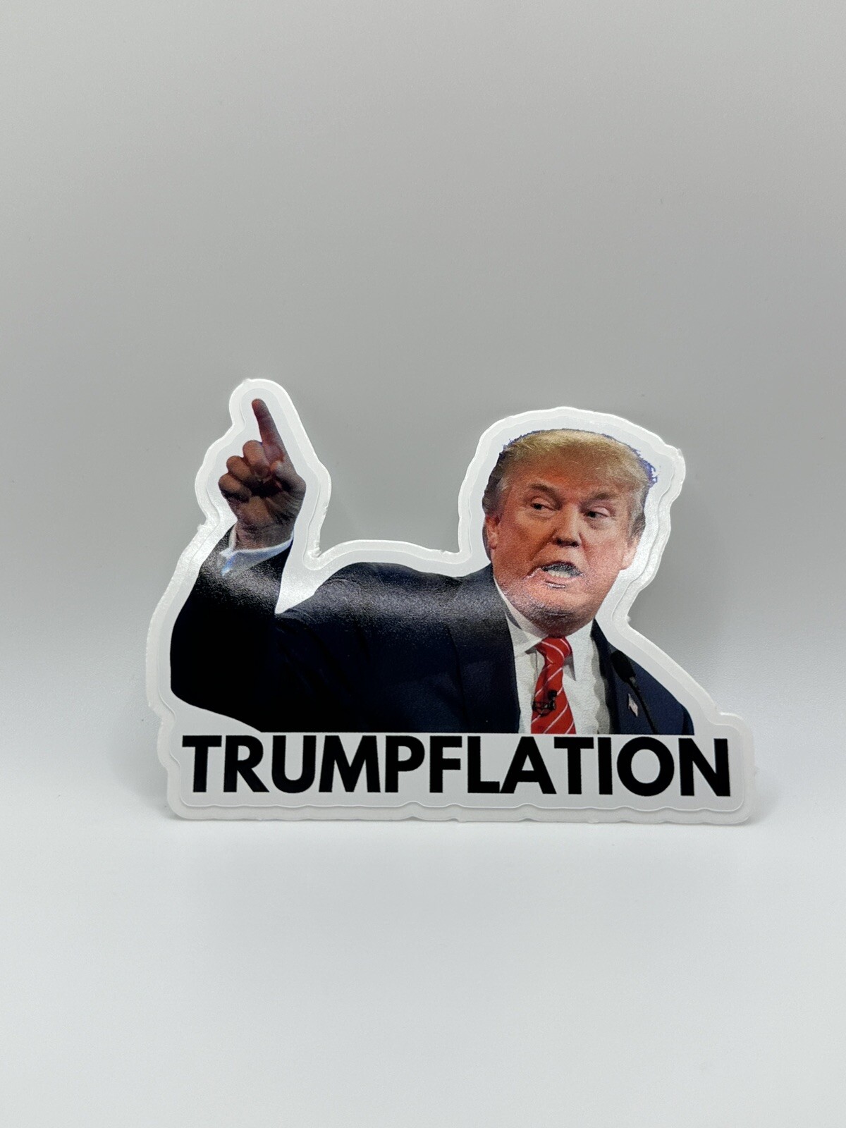 Trumpflation Anti-Trump Inflation Stickers for Grocery Prices Gas Pumps
