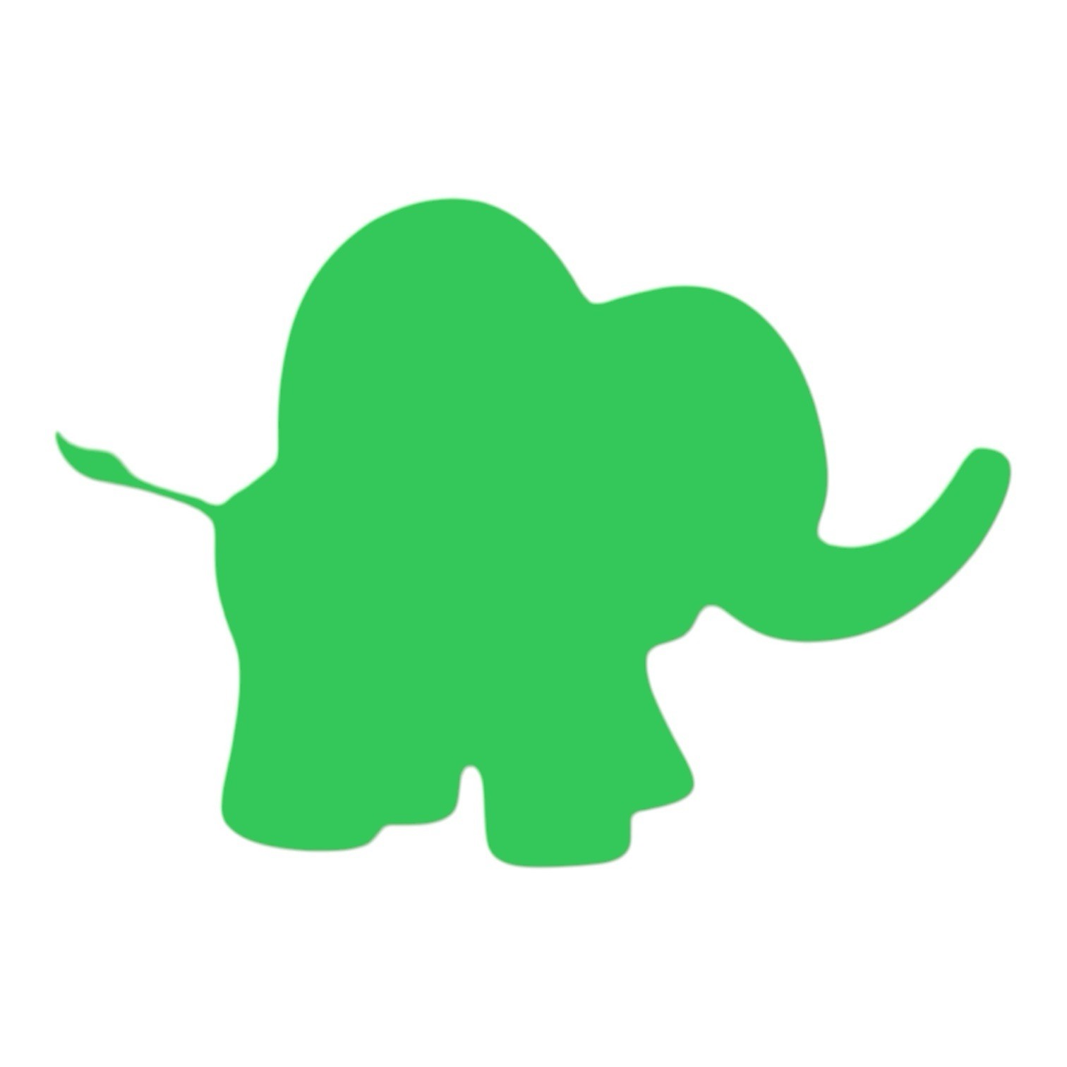 Baby Elephant Decal for car Windows Laptops most Smooth Surfaces