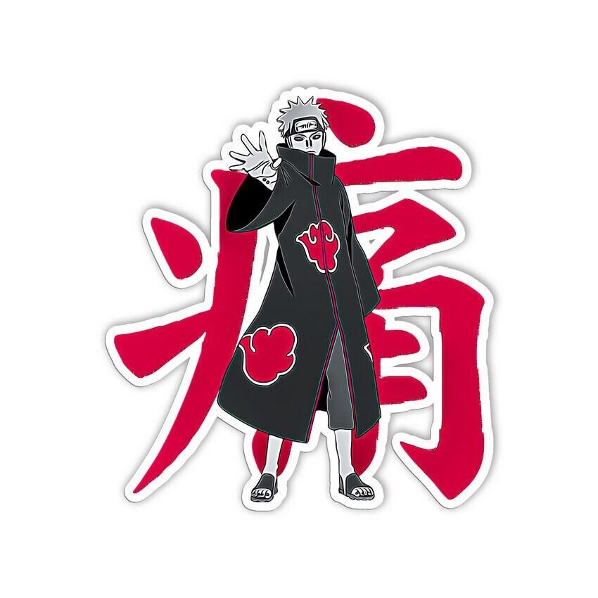 Pain Akatsuki Naruto Shippuden Sticker Decal