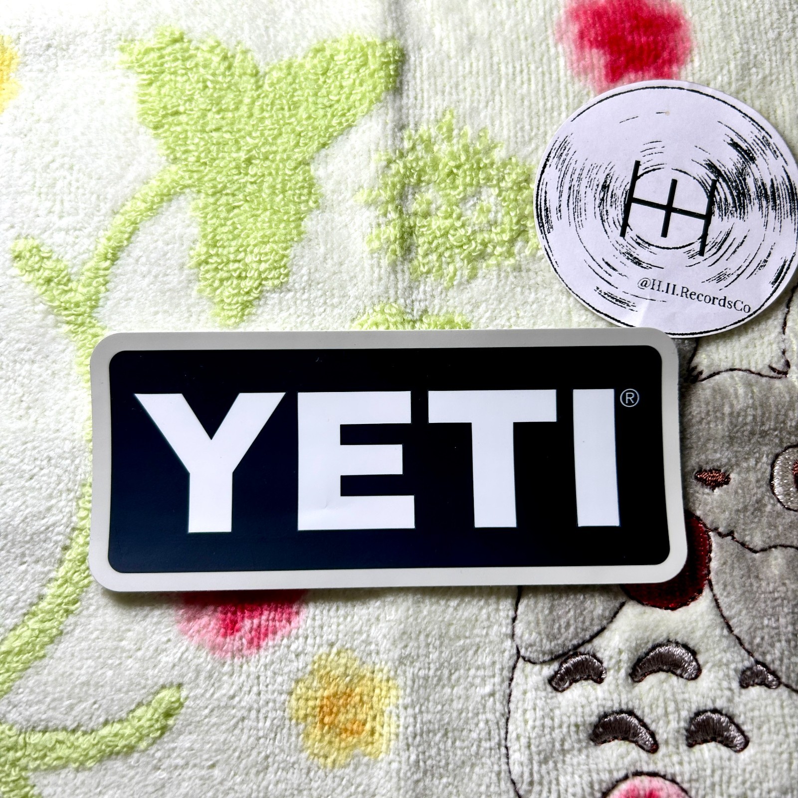 Yeti Official Sticker Decal Cooler Tumbler Outdoors Brand | 4" New Matte