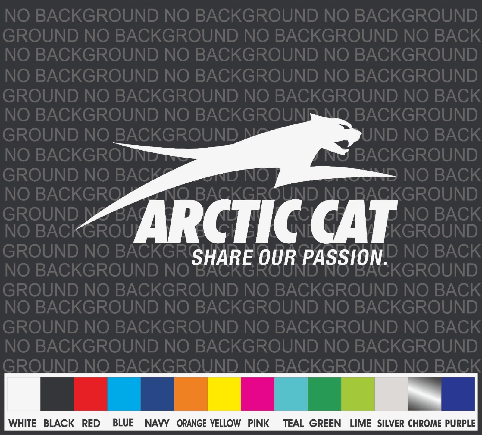 Arctic Cat Snowmobile Racing sport Car Truck Window Decal Sticker Laptop 8"