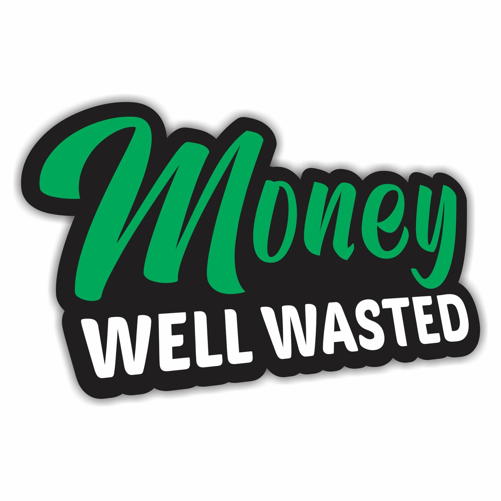 Funny Bumper Sticker Vinyl Decal for Car, Truck, SUV, Bike, ATV, Boat – 2 Pcs