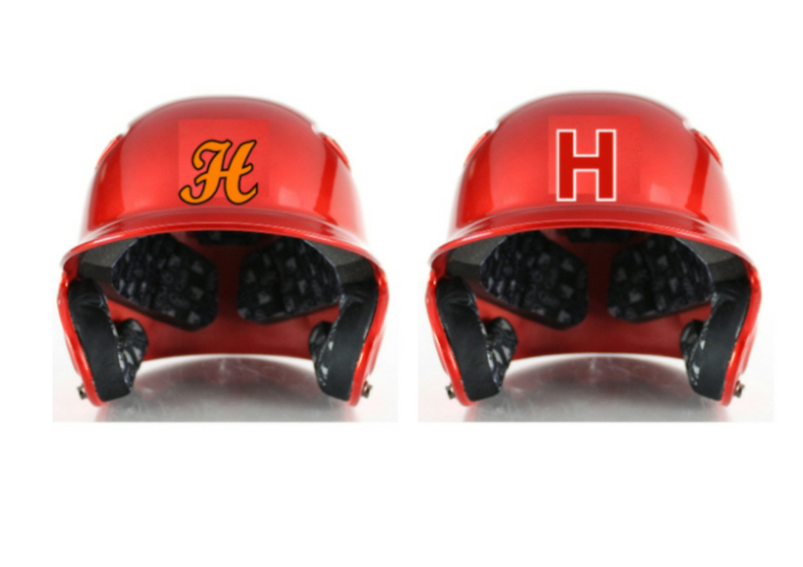 Custom Batter/Batting Letter Baseball/Softball Decals Sticker 2.0" Style 3 & 4