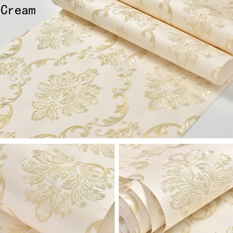 3 Meter Wallpaper Wall Sticker Self-adhesive Floral Decal Bedrooom Living Room