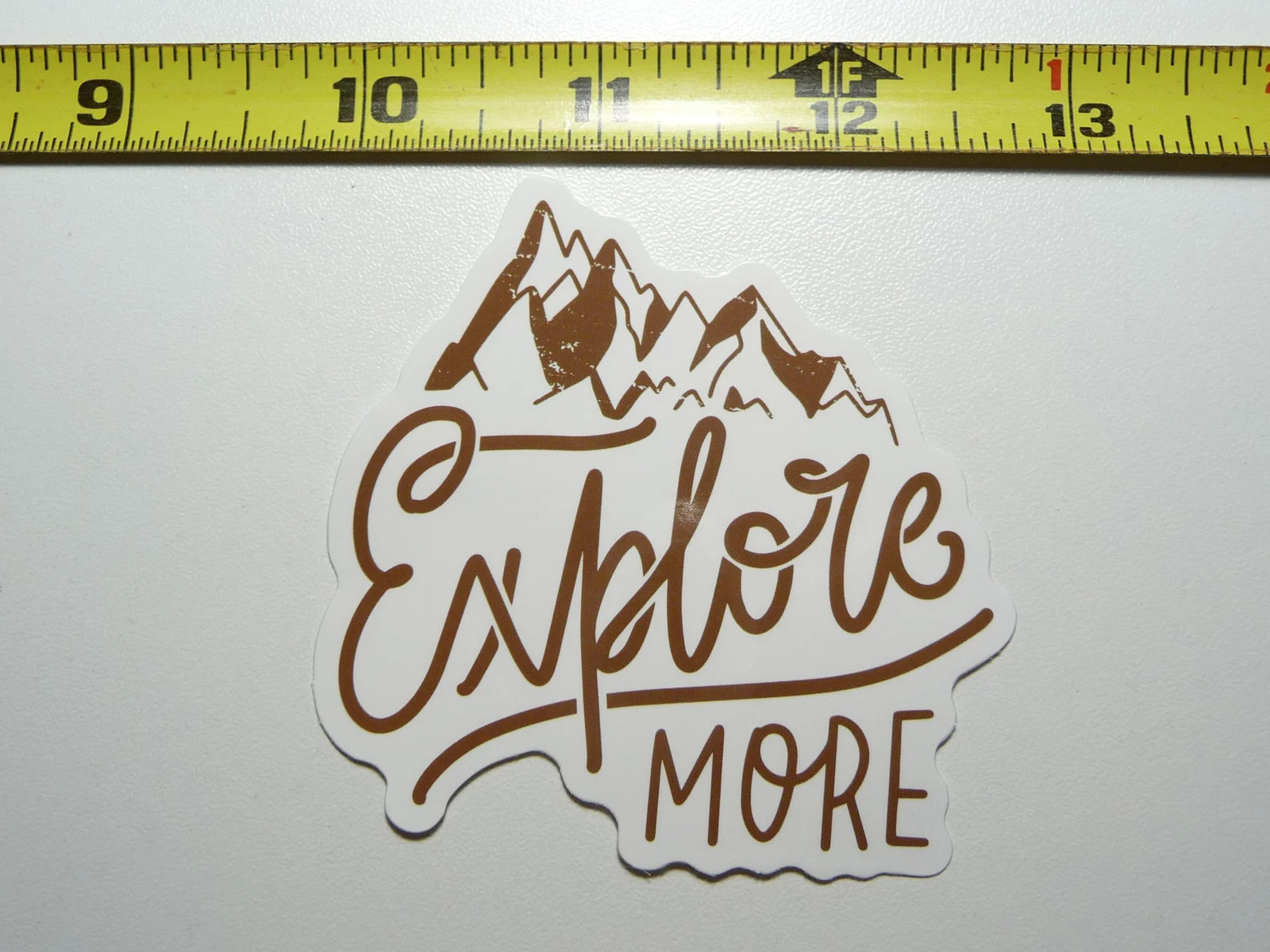 EXPLORE MORE SMALL STICKER DECAL CAMPING OUTDOORS HIKE HIKING NATURE ADVENTURE