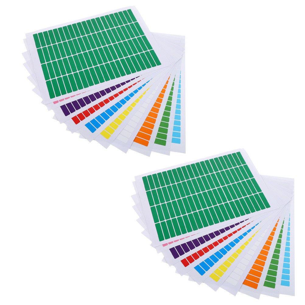 20 Sheets Waterproof Material Label Stickers Printer Paper for Handwritten