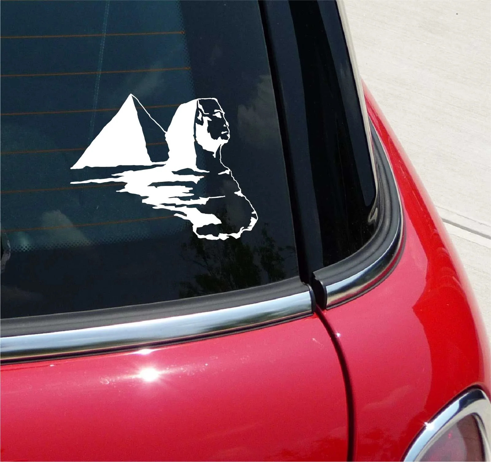 Great Sphinx Pyramid Egypt Graphic Decal Sticker Art Call Wall Décor