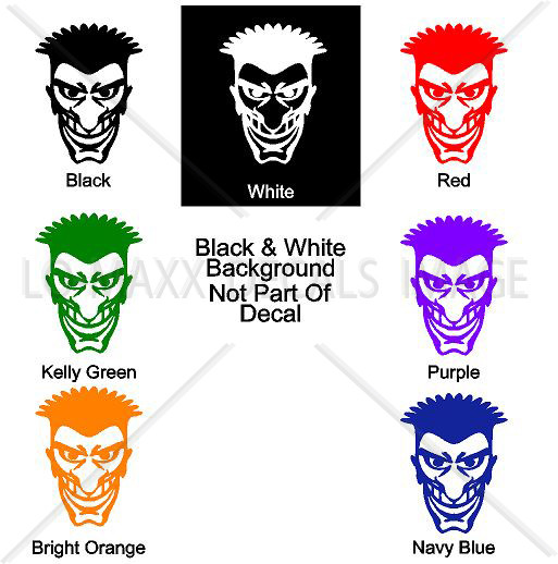 Wild Man Superior Quality Various Sizes & Colors Custom Die Cut Vinyl Decal