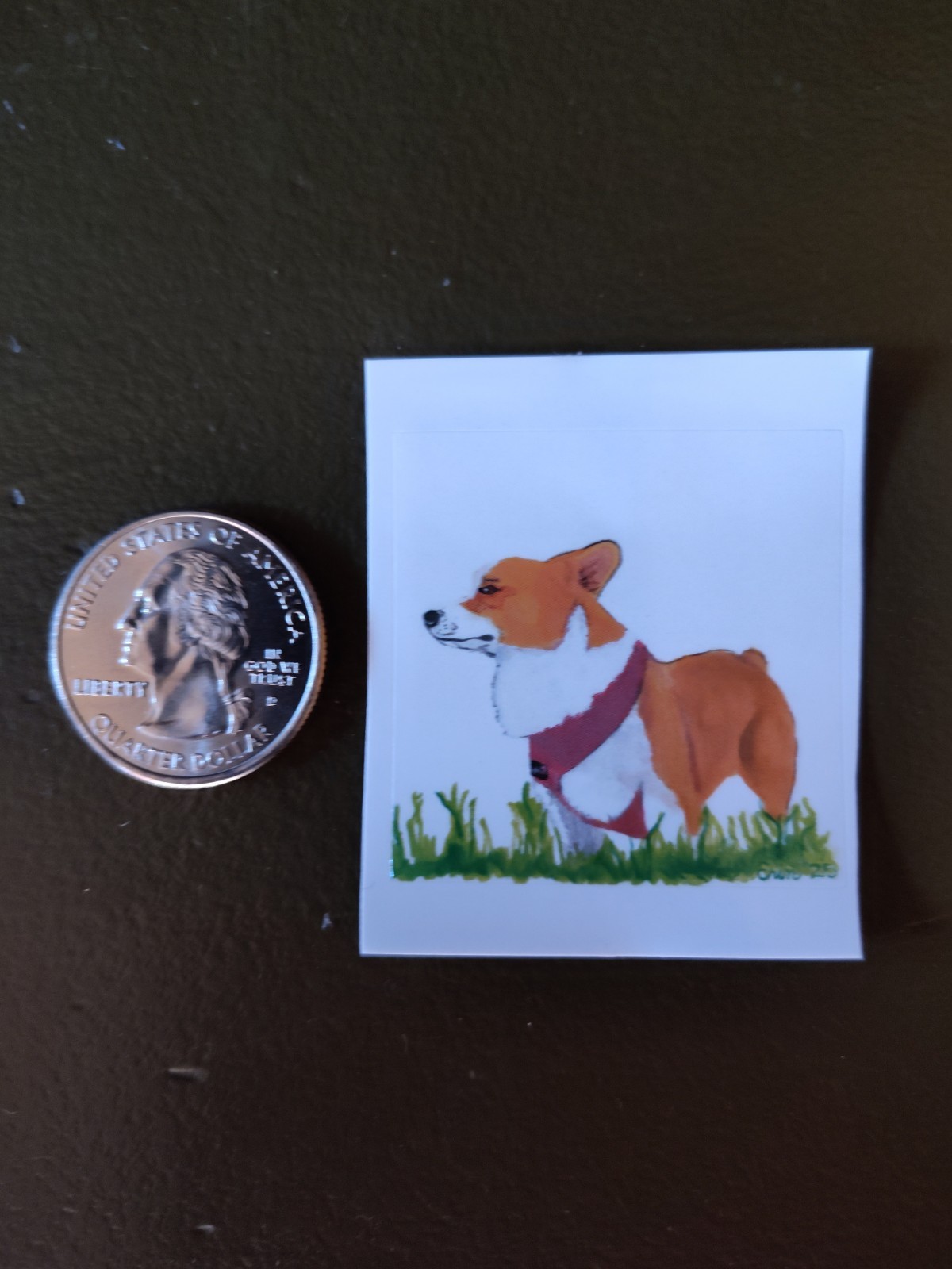 Vinyl Sticker With Original Art