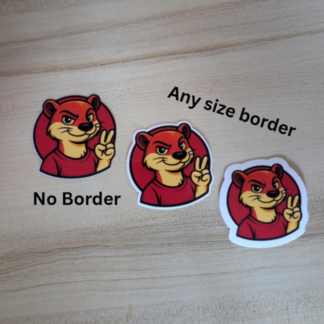 10 Custom Vinyl Stickers – 2×2 Inches, logo, anime, gamertag and more