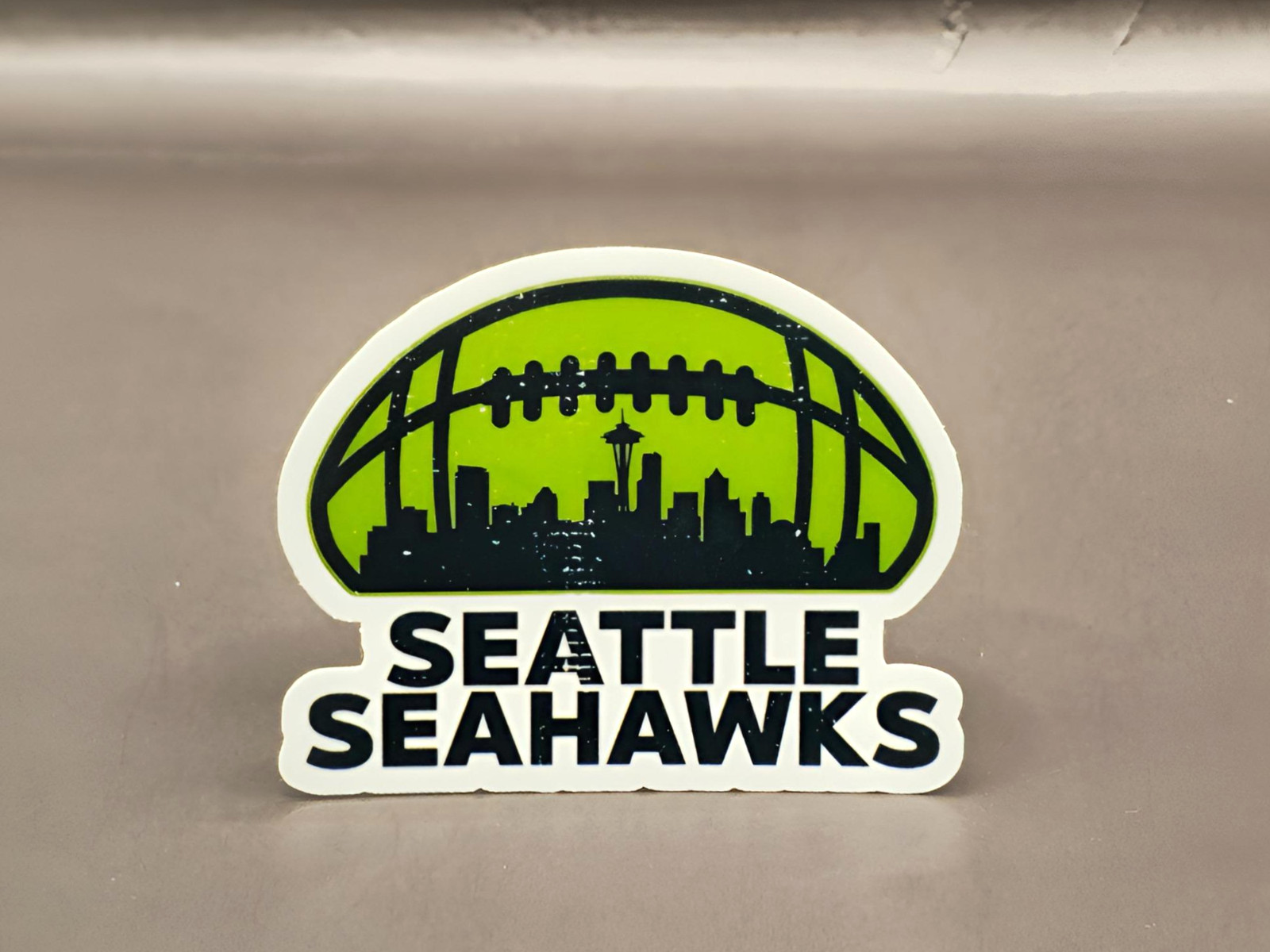 Seattle Football Vinyl Stickers Blue Green Fan Laptop Car Tumbler Decals