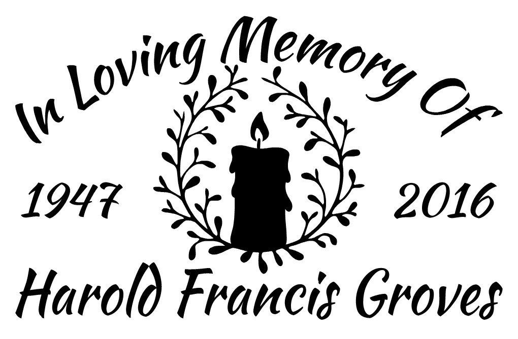 In Loving Memory Decal Custom Candle Light Car Vinyl Sticker Eternal Flame |