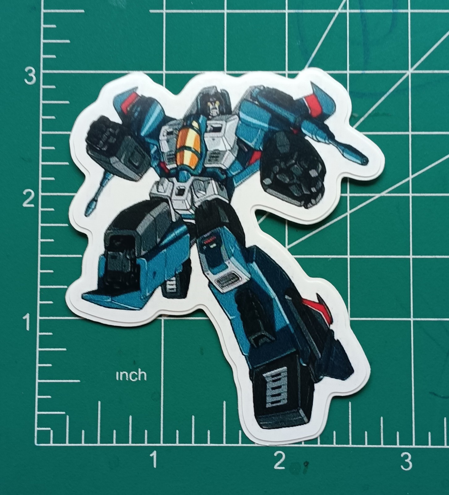 TRANSFORMERS X THUNDERCRACKER VYNIL STICKER